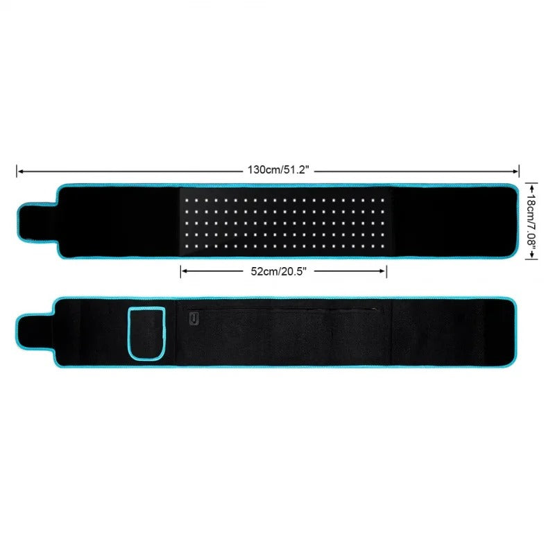 Nordglou Therma™ – Red Light Therapy Waist Belt