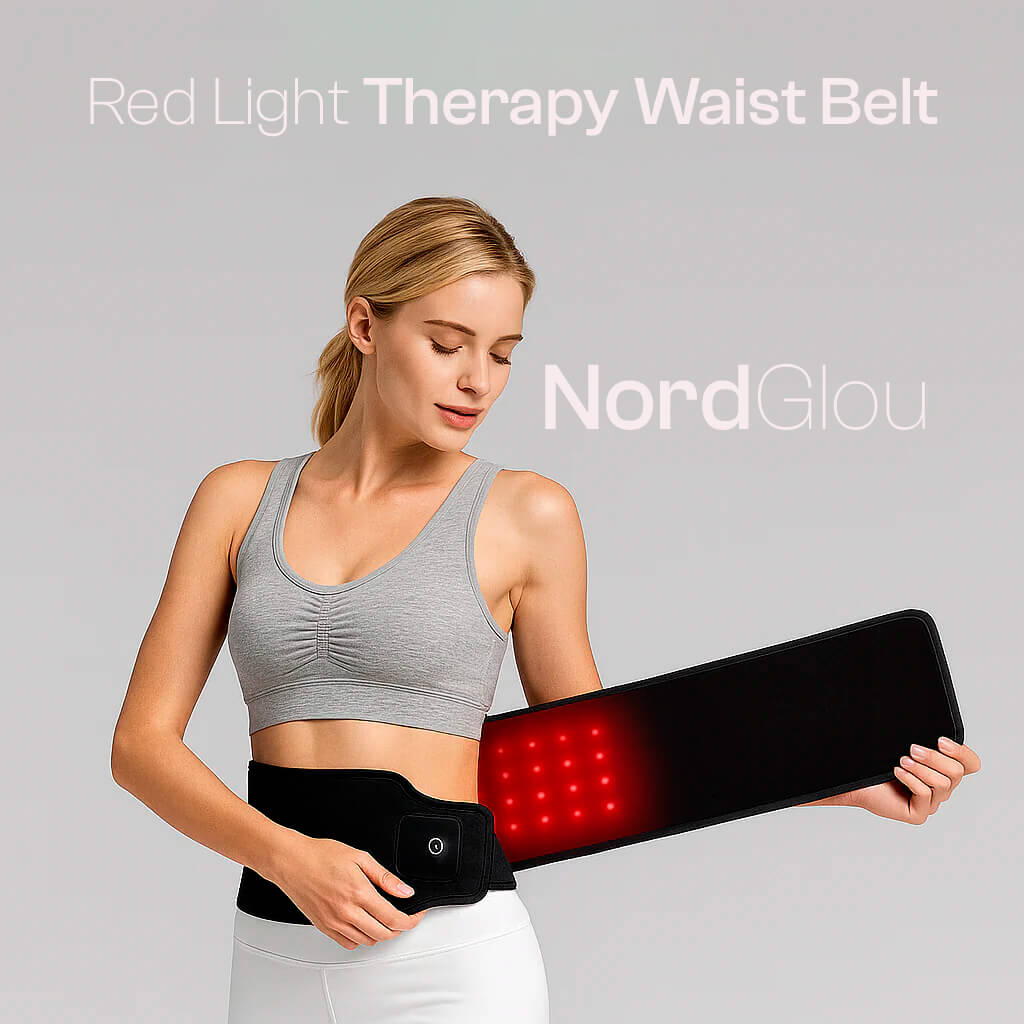 Nordglou Therma™ – Midjebälte med rödljusterapi