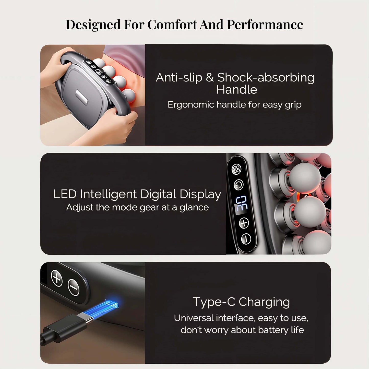 NordGlou Deep Tissue Massager